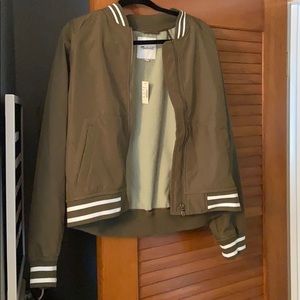 New with tags! Madewell bomber jacket.